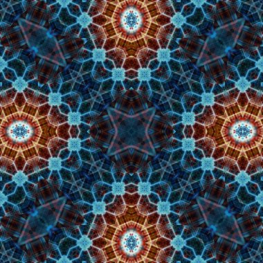 Kusursuz soyut desen. Karmaşık örgülü desen. Soyut kaleydoskop arkaplanı.