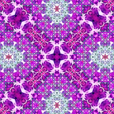 Kusursuz soyut desen. Karmaşık örgülü desen. Soyut kaleydoskop arkaplanı.