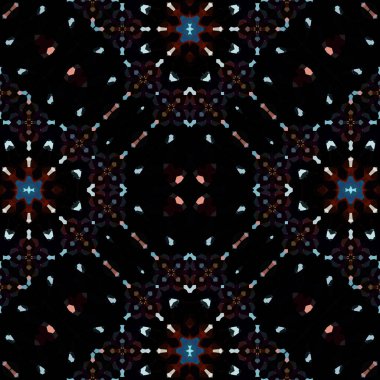 Kusursuz soyut desen. Karmaşık örgülü desen. Soyut kaleydoskop arkaplanı.