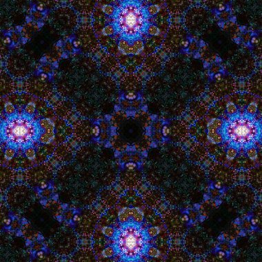 Kusursuz soyut desen. Karmaşık örgülü desen. Soyut kaleydoskop arkaplanı.