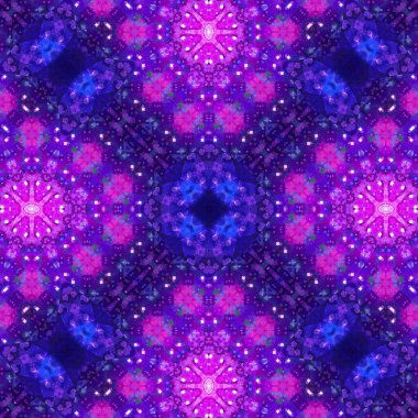 Kusursuz soyut desen. Karmaşık örgülü desen. Soyut kaleydoskop arkaplanı.