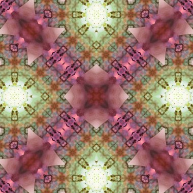 Kusursuz soyut desen. Karmaşık örgülü desen. Soyut kaleydoskop arkaplanı.