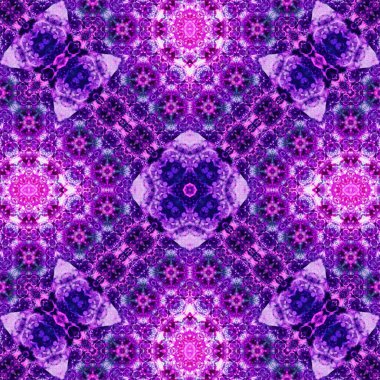 Kusursuz soyut desen. Karmaşık örgülü desen. Soyut kaleydoskop arkaplanı.