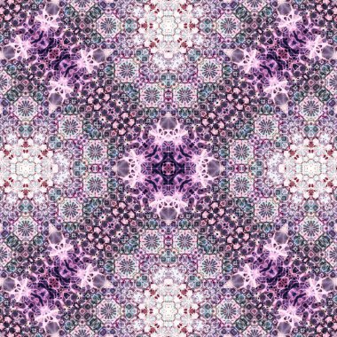 Kusursuz soyut desen. Karmaşık örgülü desen. Soyut kaleydoskop arkaplanı.