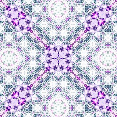 Kusursuz soyut desen. Karmaşık örgülü desen. Soyut kaleydoskop arkaplanı.