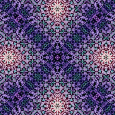 Kusursuz soyut desen. Karmaşık örgülü desen. Soyut kaleydoskop arkaplanı.