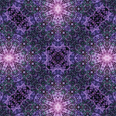 Kusursuz soyut desen. Karmaşık örgülü desen. Soyut kaleydoskop arkaplanı.