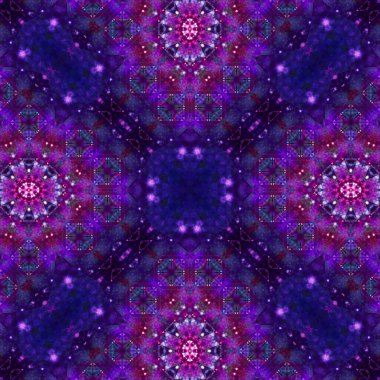 Kusursuz soyut desen. Karmaşık örgülü desen. Soyut kaleydoskop arkaplanı.