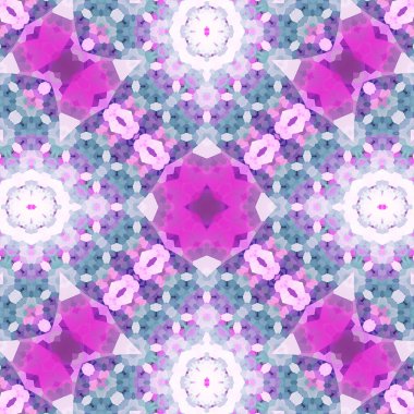 Kusursuz soyut desen. Karmaşık örgülü desen. Soyut kaleydoskop arkaplanı.