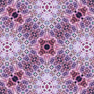 Kusursuz soyut desen. Karmaşık örgülü desen. Soyut kaleydoskop arkaplanı.