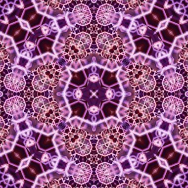 Kusursuz soyut desen. Karmaşık örgülü desen. Soyut kaleydoskop arkaplanı.