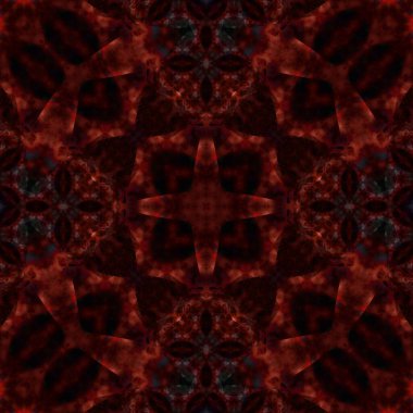 Kusursuz soyut desen. Karmaşık örgülü desen. Soyut kaleydoskop arkaplanı.