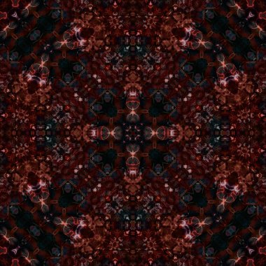 Kusursuz soyut desen. Karmaşık örgülü desen. Soyut kaleydoskop arkaplanı.