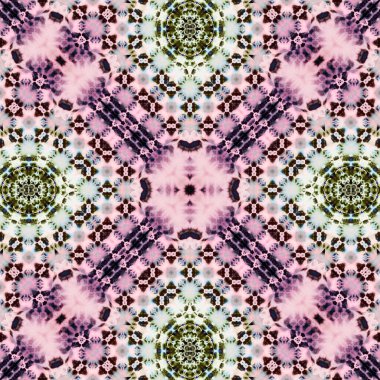 Kusursuz soyut desen. Karmaşık örgülü desen. Soyut kaleydoskop arkaplanı.