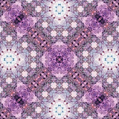 Kusursuz soyut desen. Karmaşık örgülü desen. Soyut kaleydoskop arkaplanı.