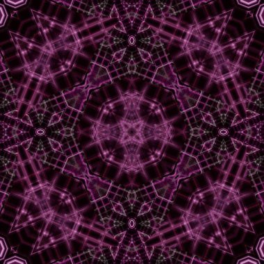 Kusursuz soyut desen. Karmaşık örgülü desen. Soyut kaleydoskop arkaplanı.