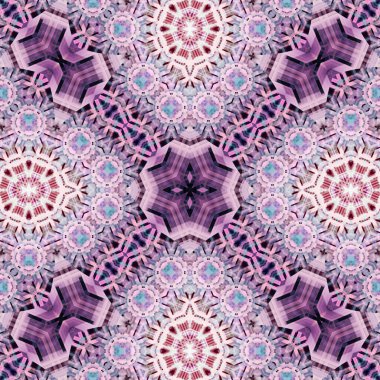 Kusursuz soyut desen. Karmaşık örgülü desen. Soyut kaleydoskop arkaplanı.