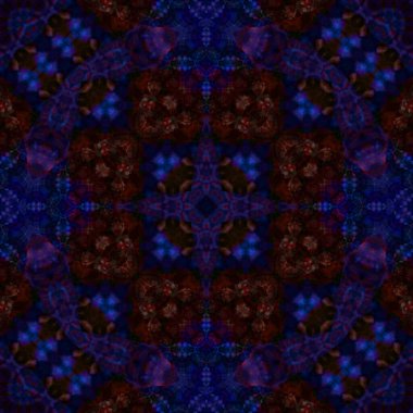 Kusursuz soyut desen. Karmaşık örgülü desen. Soyut kaleydoskop arkaplanı.