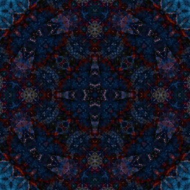 Kusursuz soyut desen. Karmaşık örgülü desen. Soyut kaleydoskop arkaplanı.