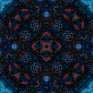 Kusursuz soyut desen. Karmaşık örgülü desen. Soyut kaleydoskop arkaplanı.