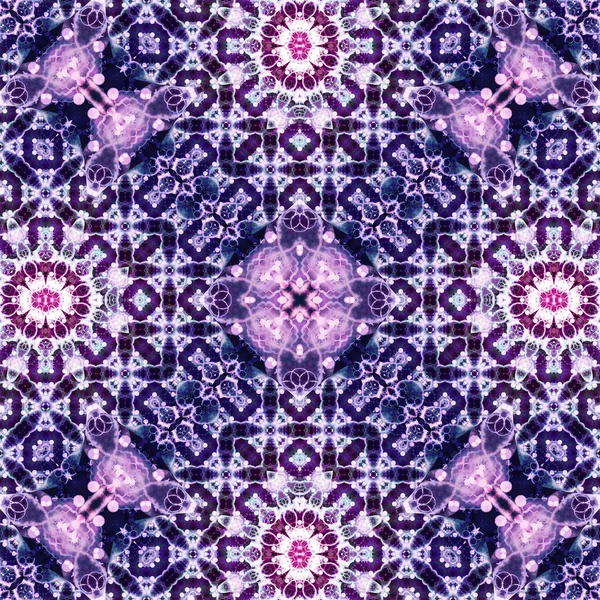 Kusursuz soyut desen. Karmaşık örgülü desen. Soyut kaleydoskop arkaplanı.