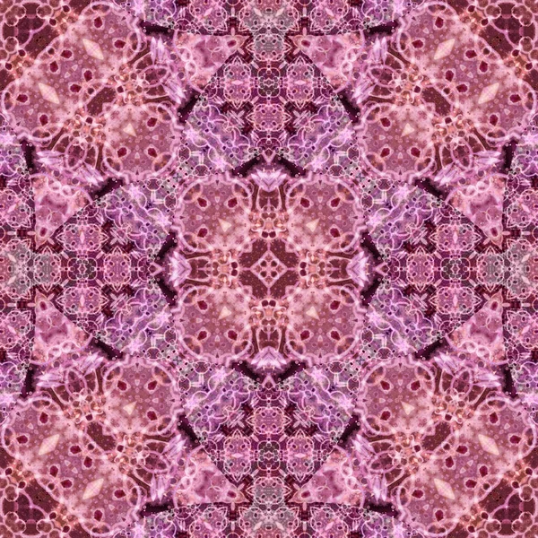 Kusursuz soyut desen. Karmaşık örgülü desen. Soyut kaleydoskop arkaplanı.