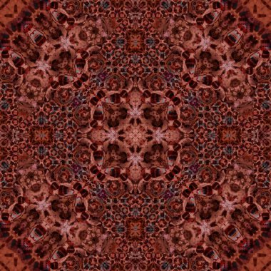 Kusursuz soyut desen. Karmaşık örgülü desen. Soyut kaleydoskop arkaplanı.