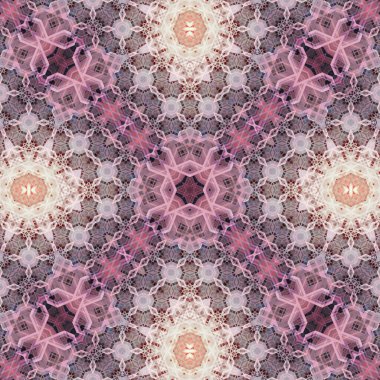 Kusursuz soyut desen. Karmaşık örgülü desen. Soyut kaleydoskop arkaplanı.