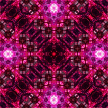 Kusursuz soyut desen. Karmaşık örgülü desen. Soyut kaleydoskop arkaplanı.
