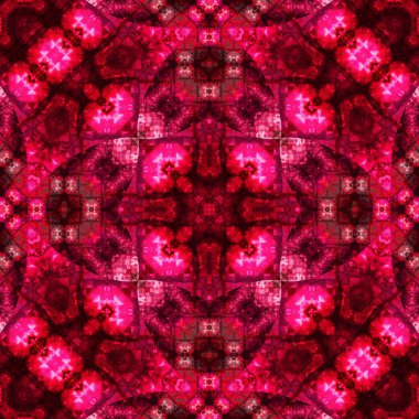 Kusursuz soyut desen. Karmaşık örgülü desen. Soyut kaleydoskop arkaplanı.