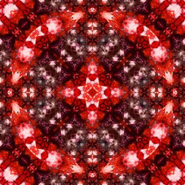 Kusursuz soyut desen. Karmaşık örgülü desen. Soyut kaleydoskop arkaplanı.