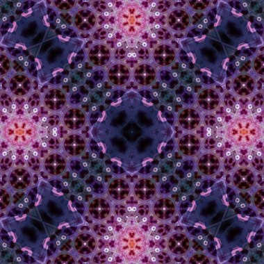 Kusursuz soyut desen. Karmaşık örgülü desen. Soyut kaleydoskop arkaplanı.