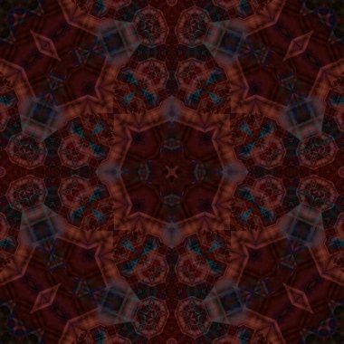 Kusursuz soyut desen. Karmaşık örgülü desen. Soyut kaleydoskop arkaplanı.