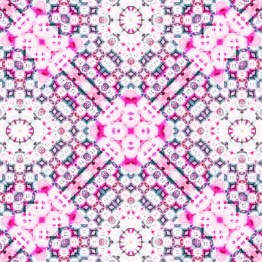 Kusursuz soyut desen. Karmaşık örgülü desen. Soyut kaleydoskop arkaplanı.