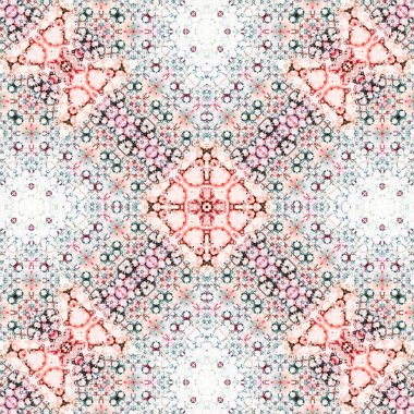 Kusursuz soyut desen. Karmaşık örgülü desen. Soyut kaleydoskop arkaplanı.