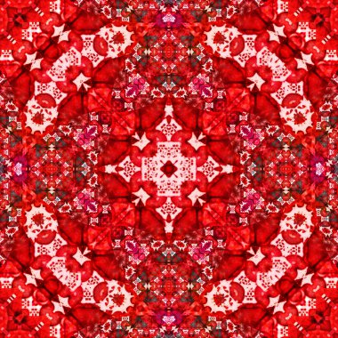 Kusursuz soyut desen. Karmaşık örgülü desen. Soyut kaleydoskop arkaplanı.