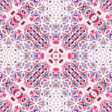 Kusursuz soyut desen. Karmaşık örgülü desen. Soyut kaleydoskop arkaplanı.