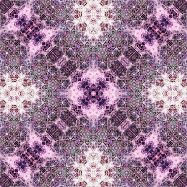 Kusursuz soyut desen. Karmaşık örgülü desen. Soyut kaleydoskop arkaplanı.