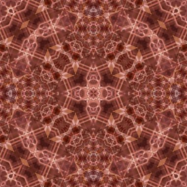 Kusursuz soyut desen. Karmaşık örgülü desen. Soyut kaleydoskop arkaplanı.