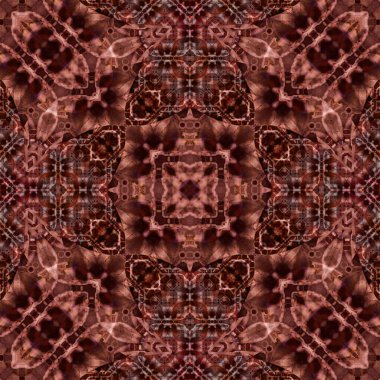 Kusursuz soyut desen. Karmaşık örgülü desen. Soyut kaleydoskop arkaplanı.