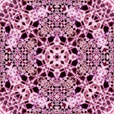 Kusursuz soyut desen. Karmaşık örgülü desen. Soyut kaleydoskop arkaplanı.