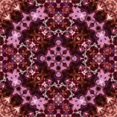 Kusursuz soyut desen. Karmaşık örgülü desen. Soyut kaleydoskop arkaplanı.