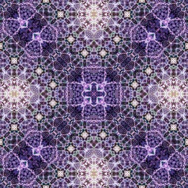 Kusursuz soyut desen. Karmaşık örgülü desen. Soyut kaleydoskop arkaplanı.