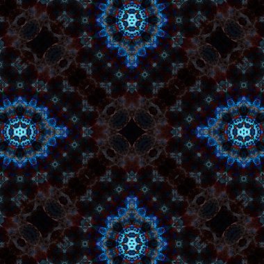 Kusursuz soyut desen. Karmaşık örgülü desen. Soyut kaleydoskop arkaplanı.