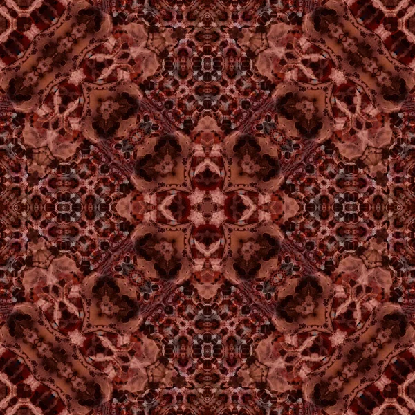 Kusursuz soyut desen. Karmaşık örgülü desen. Soyut kaleydoskop arkaplanı.