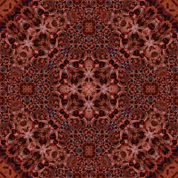 Kusursuz soyut desen. Karmaşık örgülü desen. Soyut kaleydoskop arkaplanı.