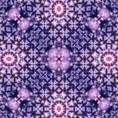 Kusursuz soyut desen. Karmaşık örgülü desen. Soyut kaleydoskop arkaplanı.