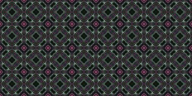 Kusursuz soyut desen. Geniş halı deseni. Soyut afiş arkaplanı. Sanat örgü arkaplanı