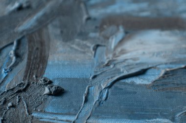 Sonbahar trendi Mavi Haze. Mavi Haze rengi. Mavi Haze. Mavi Haze dokusu. Sanat dokusu. Mavi doku. Büyük fırça darbesi dokusu. Sanat geçmişi. Sanatçı paleti