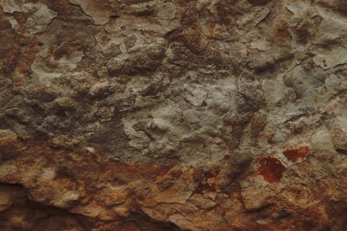 Sonbahar trendi yanmış odun. Yanmış ahşap rengi. Sonbahar tarzı. Kaya dokusu. Jeodezi ve jeoloji. Yanmış ahşap renkli mineraller.